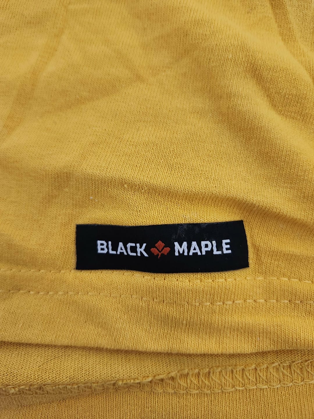 Customer photo review of Je M'aple Syrup T-shirt