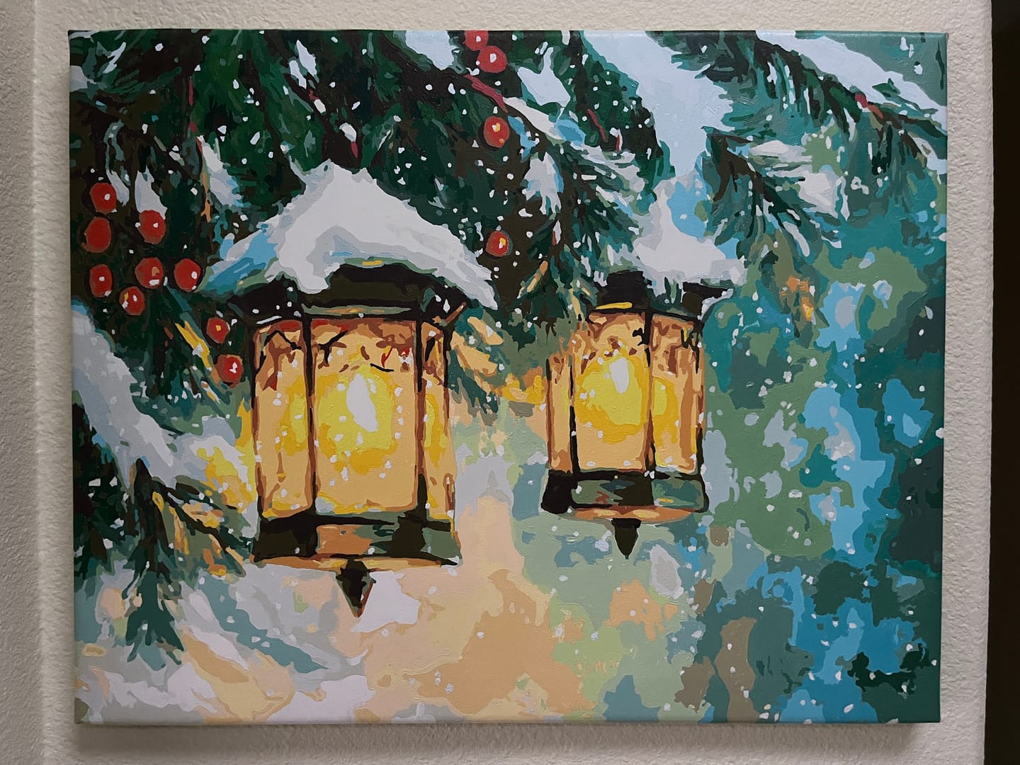 Customer photo review of Winter Lanterns