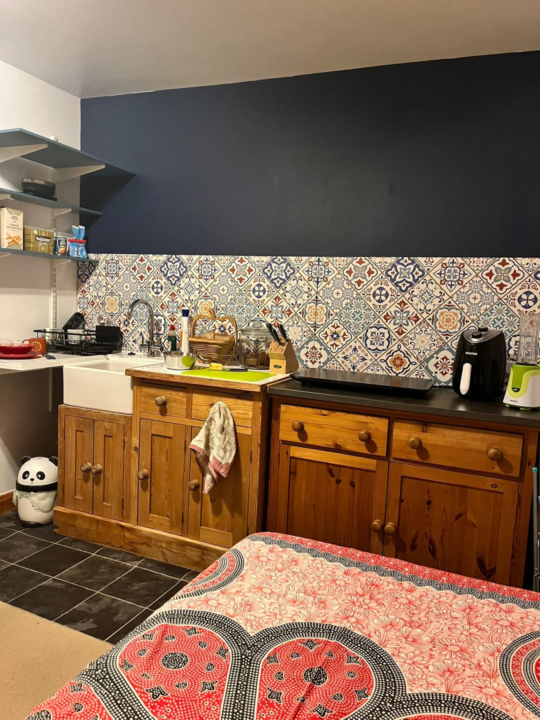 Customer photo review of Codelic - Colourful Spanish Tiles Vinyl Furniture Wrap