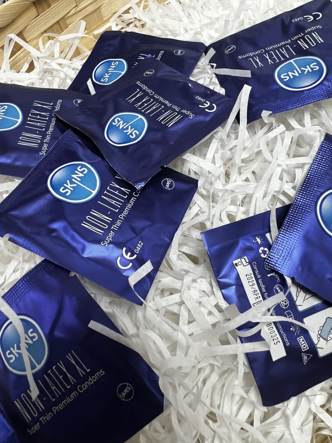 Customer photo review of Non-Latex XL Condoms