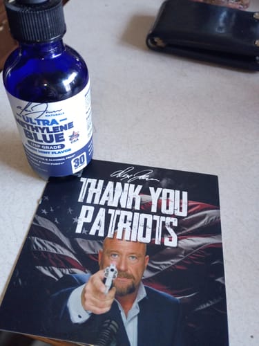 Customer photo review of Ultra Methylene Blue - Fresh Mint Flavor