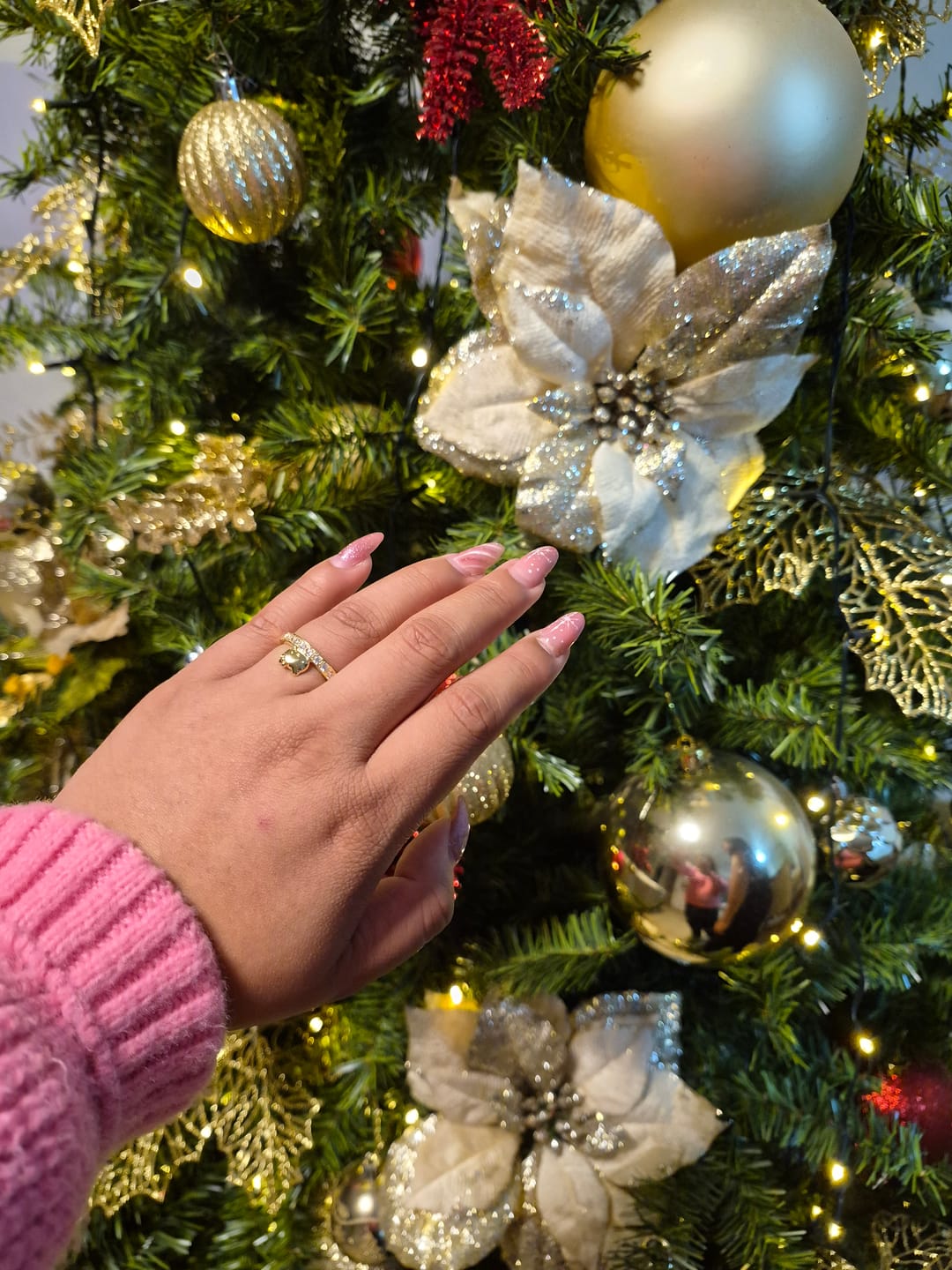 Customer photo review of Anillo Eternal Love | Plata con Baño de Oro 18k | Hello Kitty