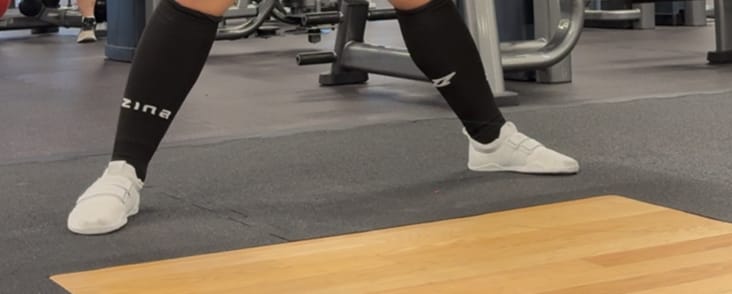 Customer photo review of Notorious Lift - Sumo Sole Gen 4, Bliss White