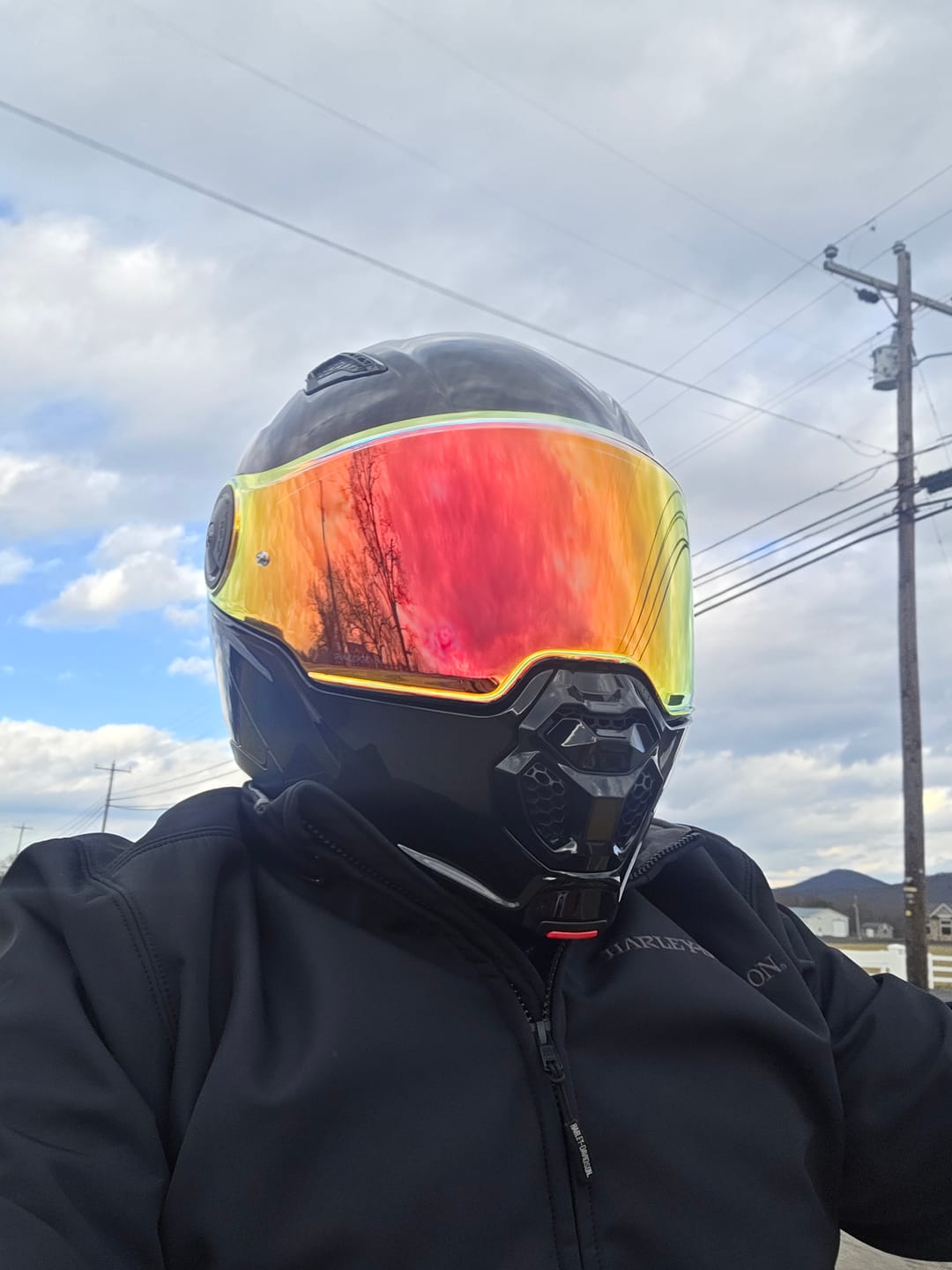 Customer photo review of C6 Shield Outer- Photochromic Red