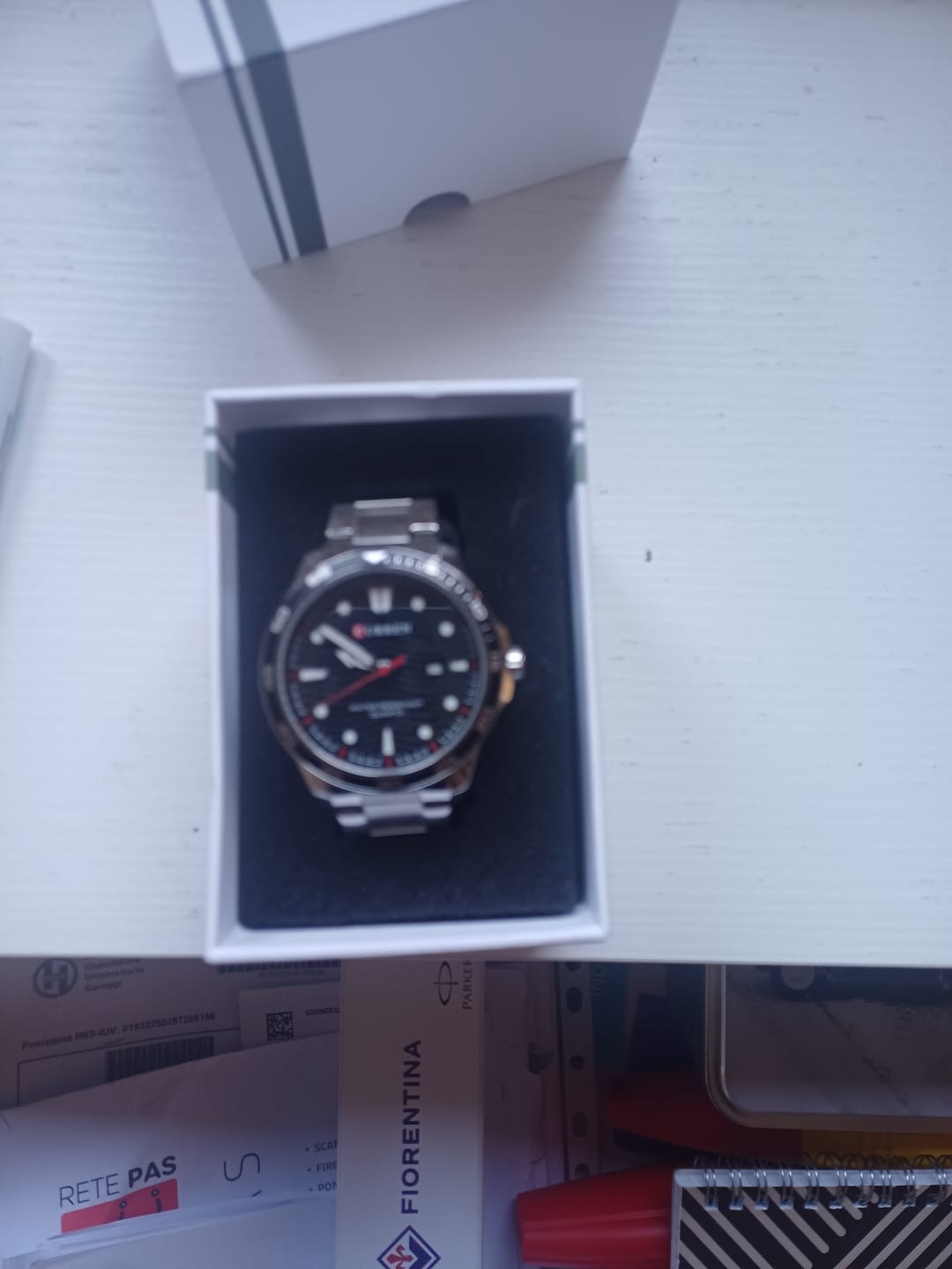 Customer photo review of Curren Ginevra® orologio uomo acciaio
