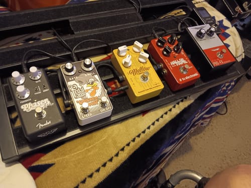Customer photo review of Fender Telecaster Waylon Jennings Phaser Pedal