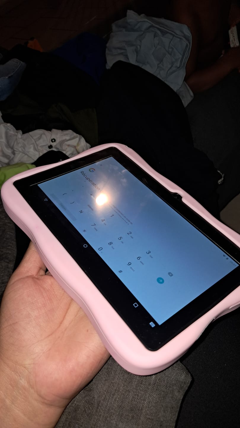 Customer photo review of Ludoti - La tablette éducative