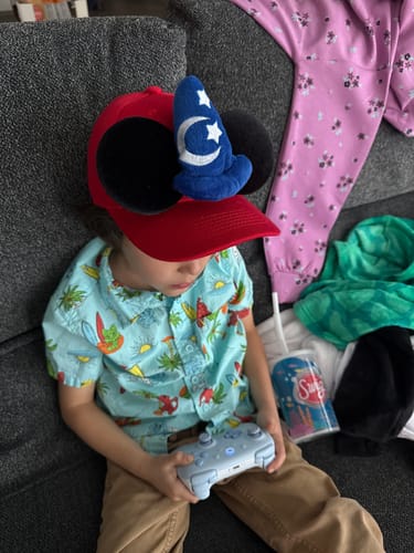 Customer photo review of Sorcerer Mickey Hat
