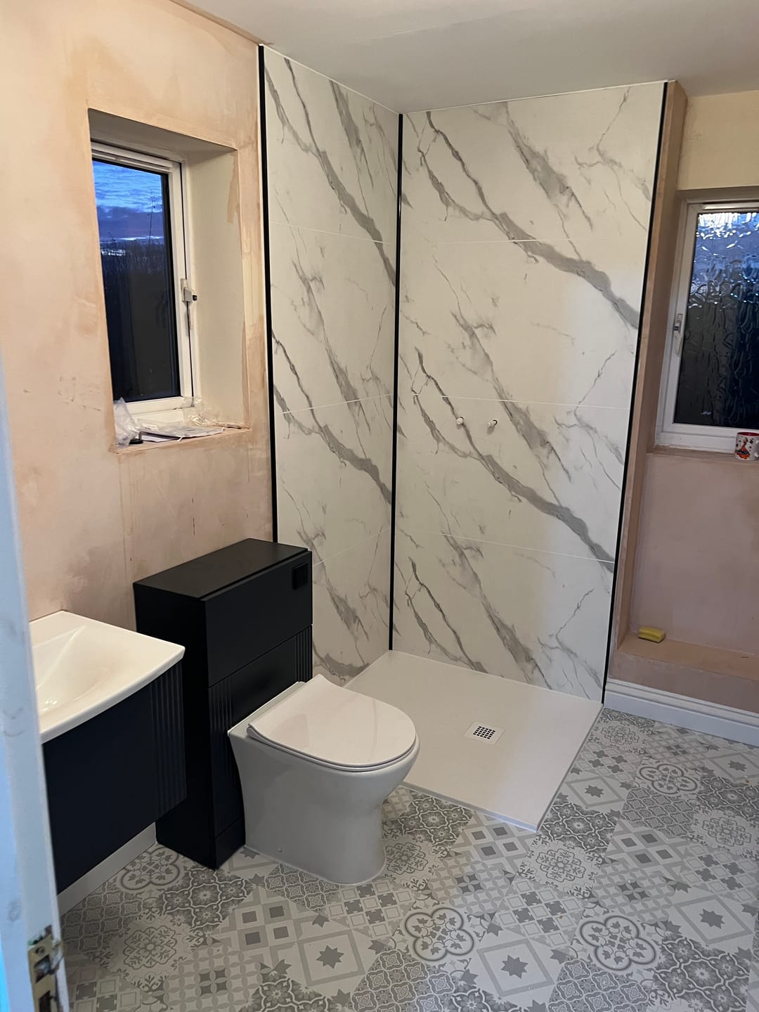 Customer photo review of 10mm Black Internal Corner Trim