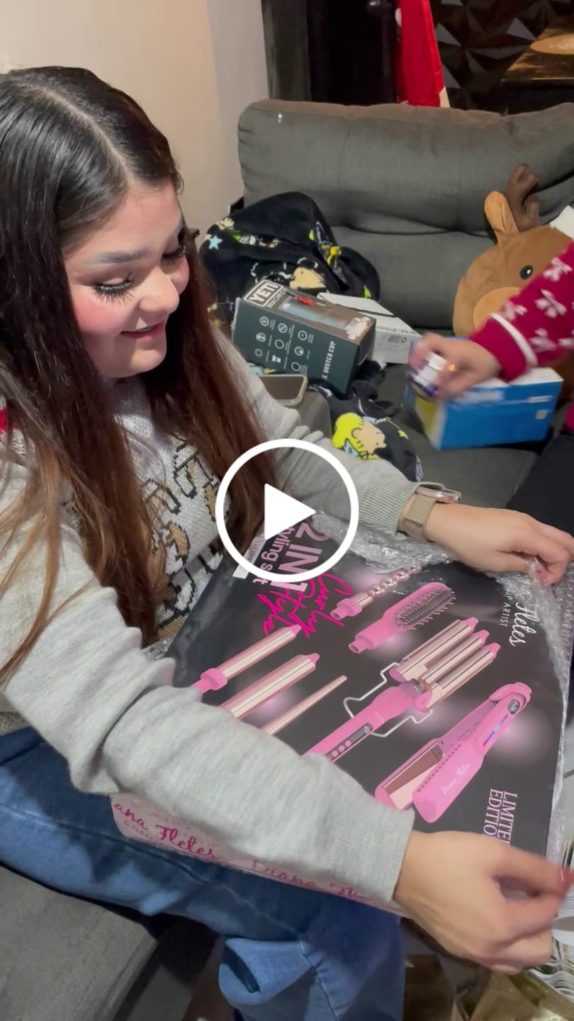 Customer video review of Set Plancha Profesional Infrarroja + Ferro 6 en 1 TITANIUM GALVANIZADO