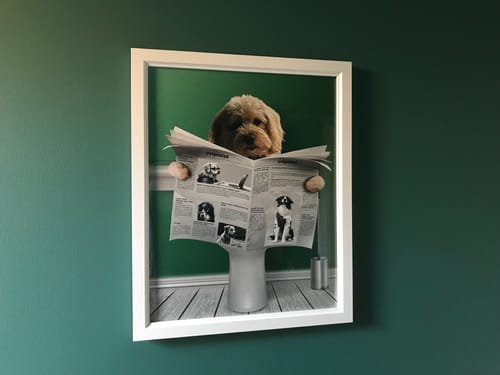 Customer photo review of Important meeting - Personalised Poster