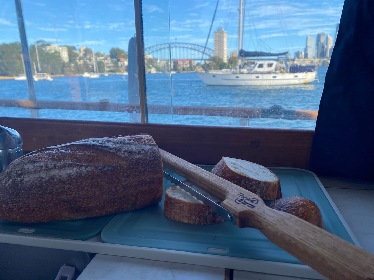 Customer photo review of Bread Saw - Tasmanian Oak