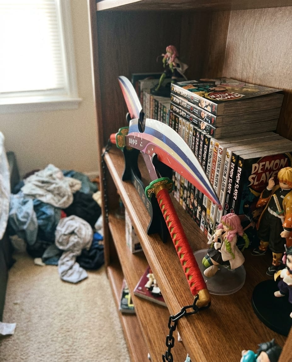Customer photo review of tengen uzui swords