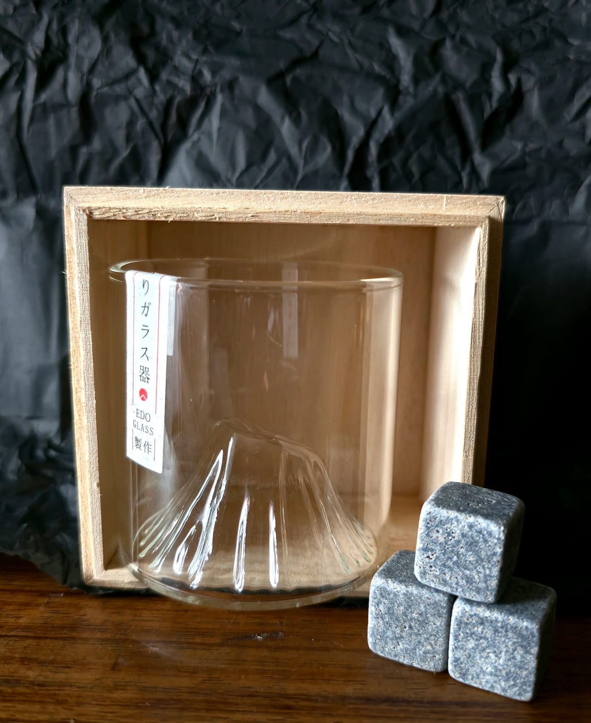 Customer photo review of Kazan - Handmade Japanese Whiskey Glass