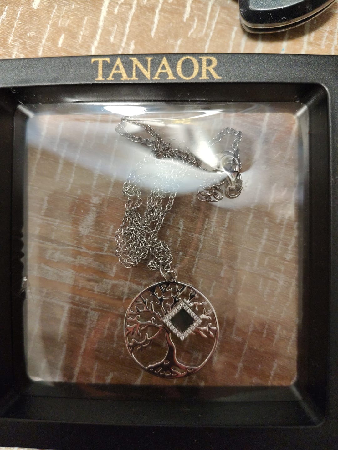 Customer photo review of Tree of Life Necklace