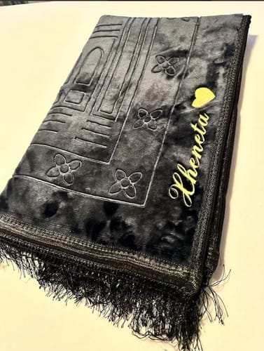 Customer photo review of PRAYERMAT PERSONALIZED