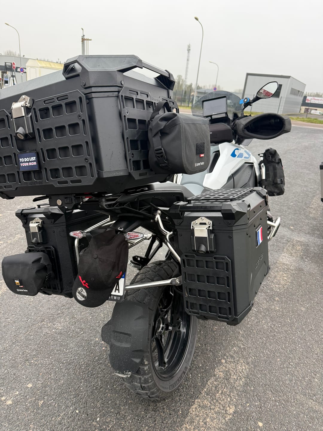 Customer photo review of MotoCase – The Ultimate Top Case