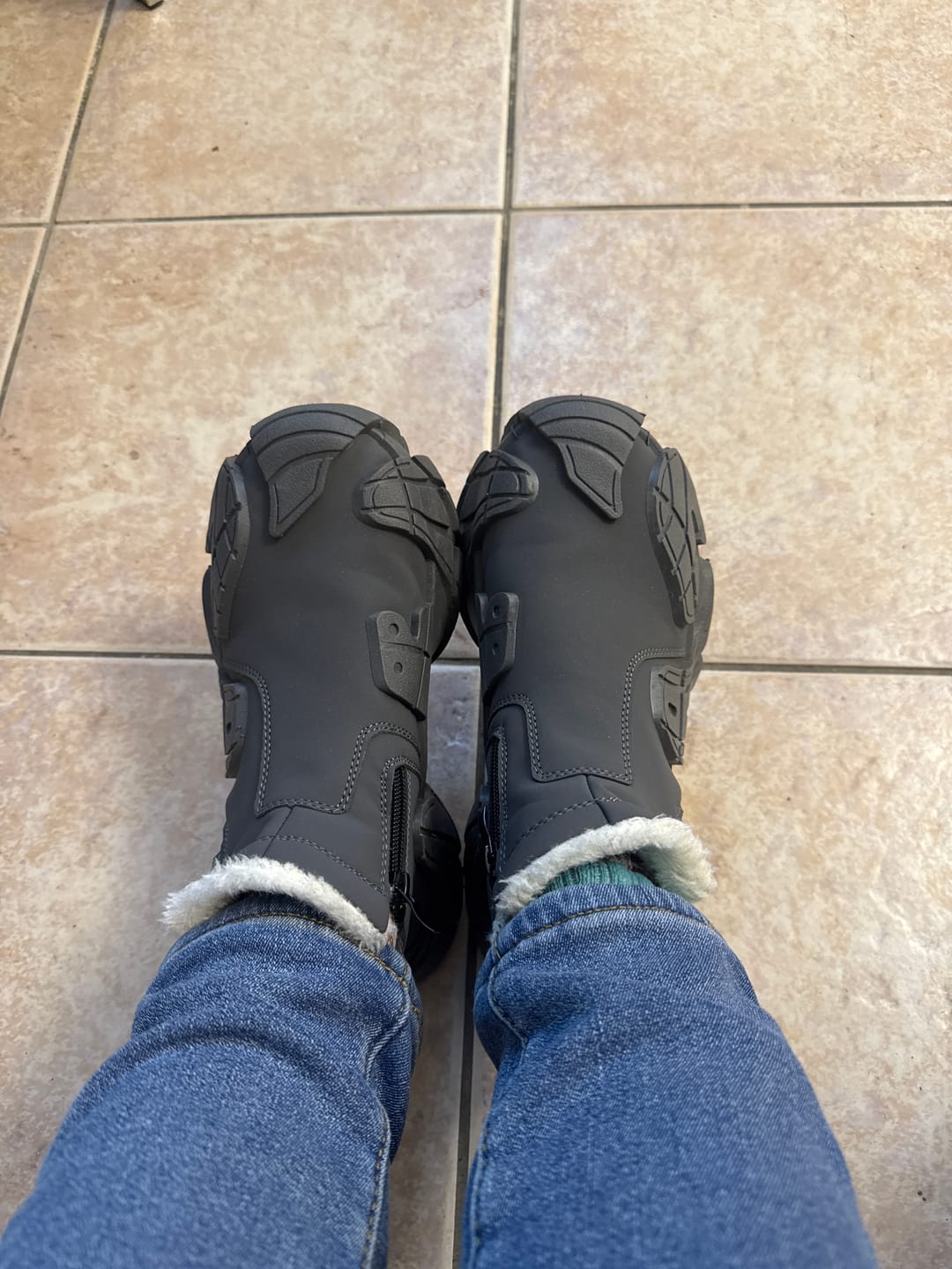 Customer photo review of ThermaBoots™ Fleeced Waterproof Boots