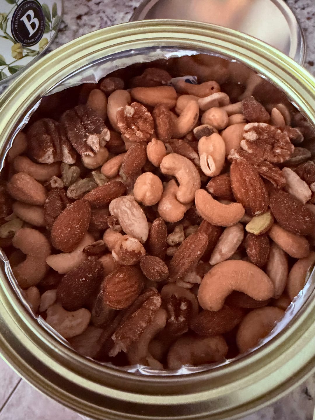 Customer photo review of Mixed Nuts