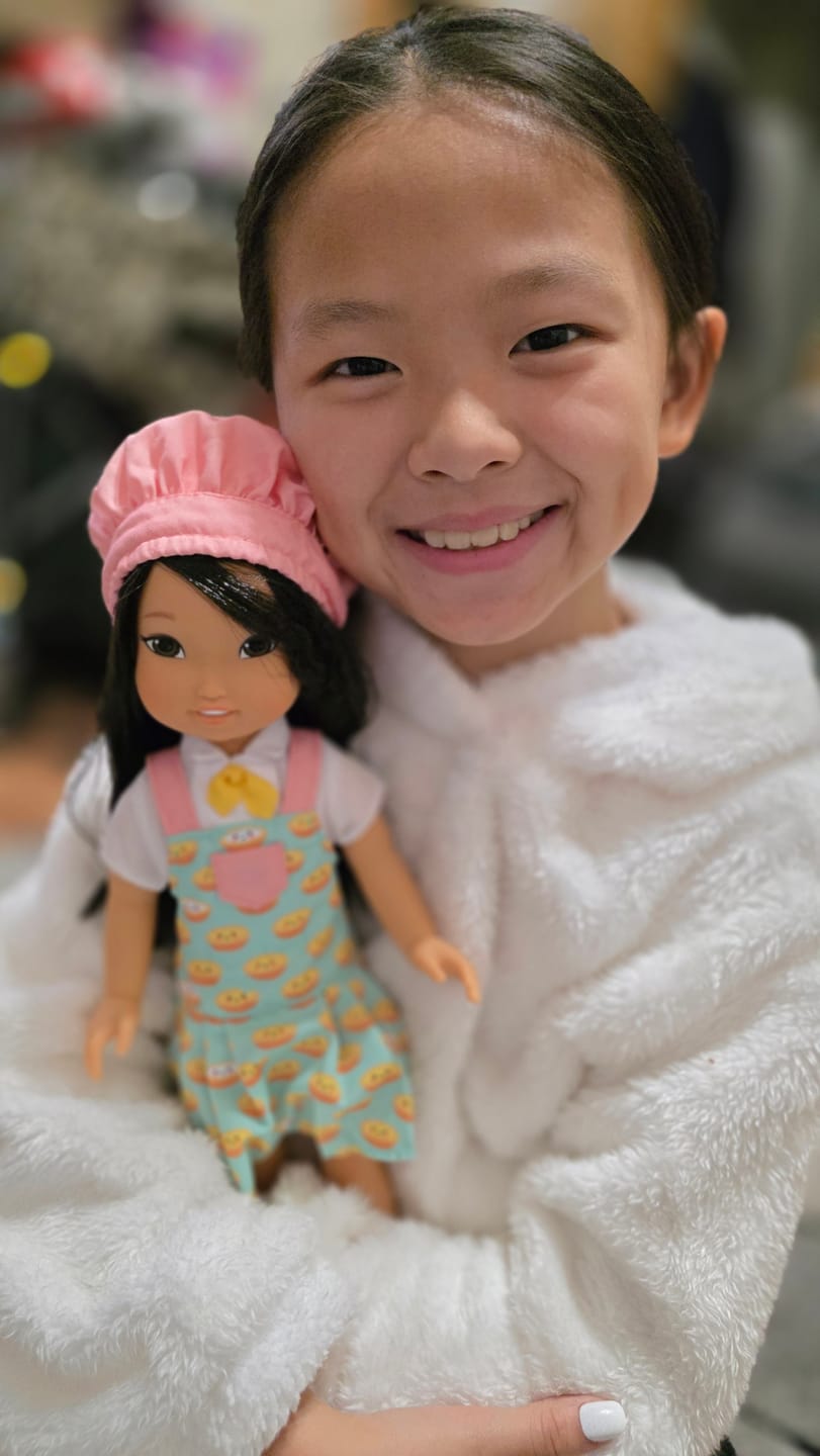 Customer photo review of The Jilly Doll (Restocking in 2026!)