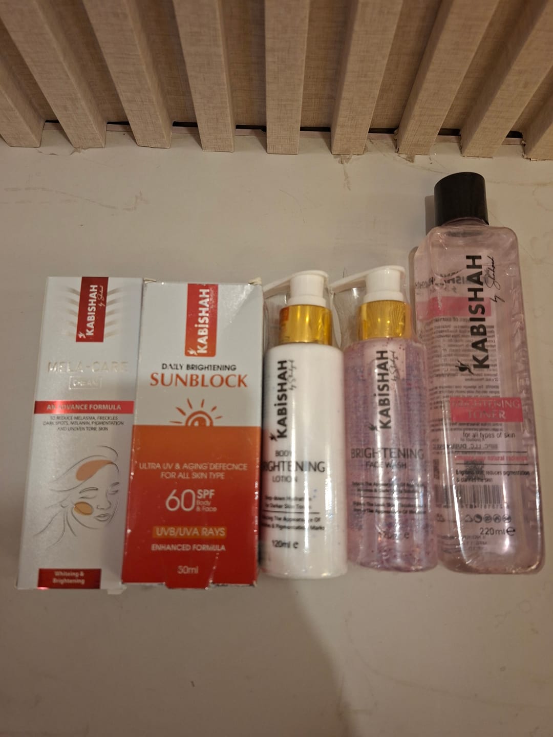 Customer photo review of All-Day Glow Set