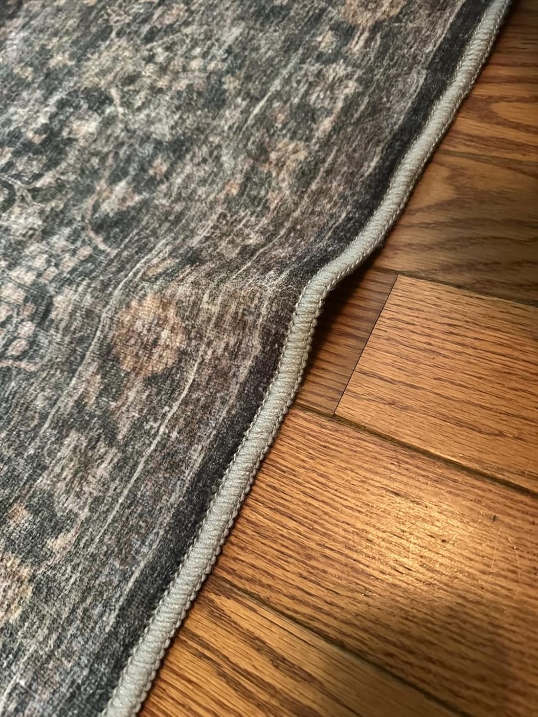 Customer photo review of Aster Washable Area Rug - Green