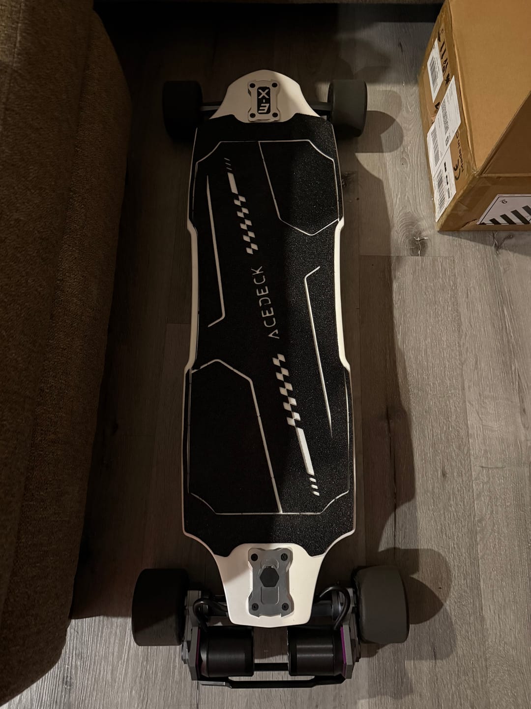 Customer photo review of Acedeck® Ares X3 GEAR Electric Skateboard