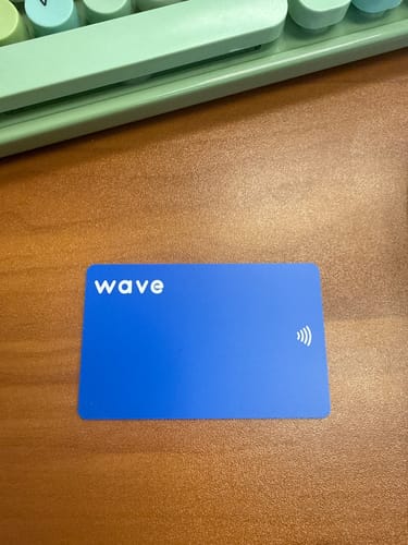 Customer photo review of Wave NFC Business Card