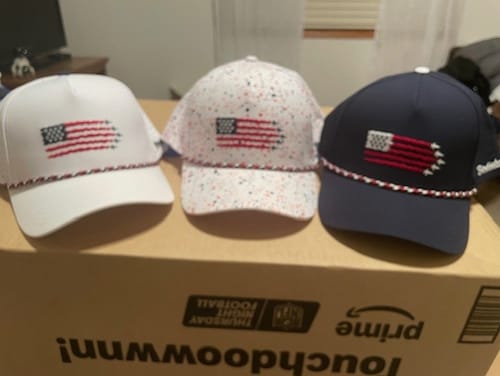 Customer photo review of USA Splatter Hat