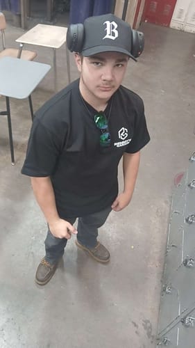 Customer photo review of Need Money Tee- Black
