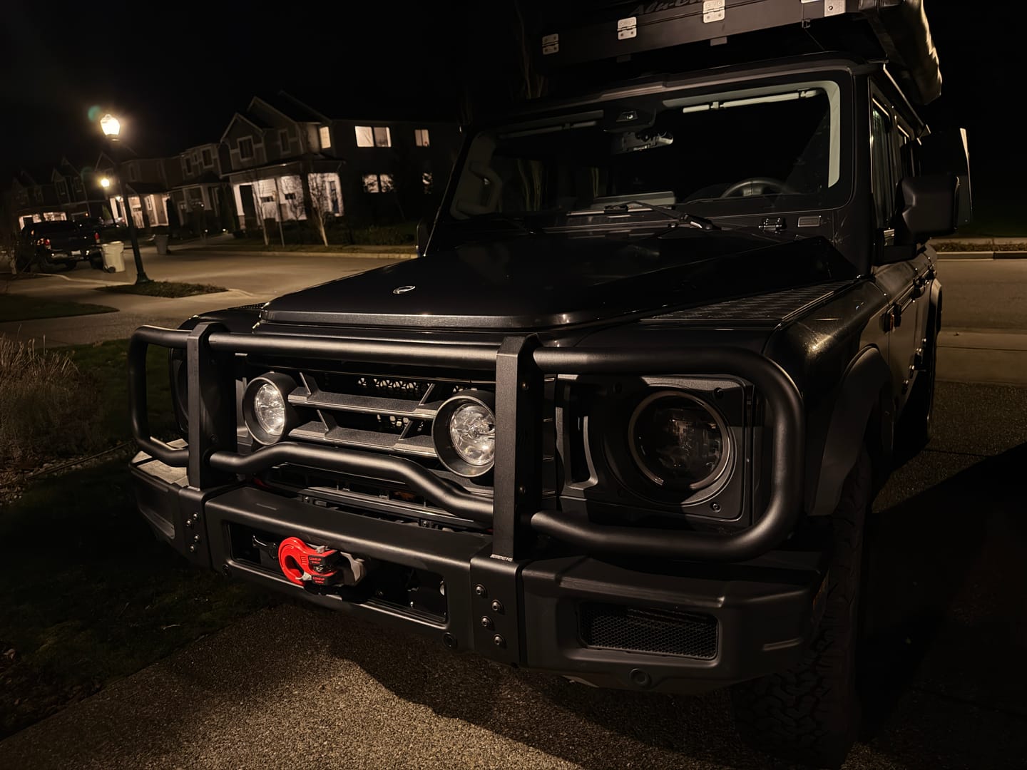 Customer photo review of Ineos Grenadier Bull Bar