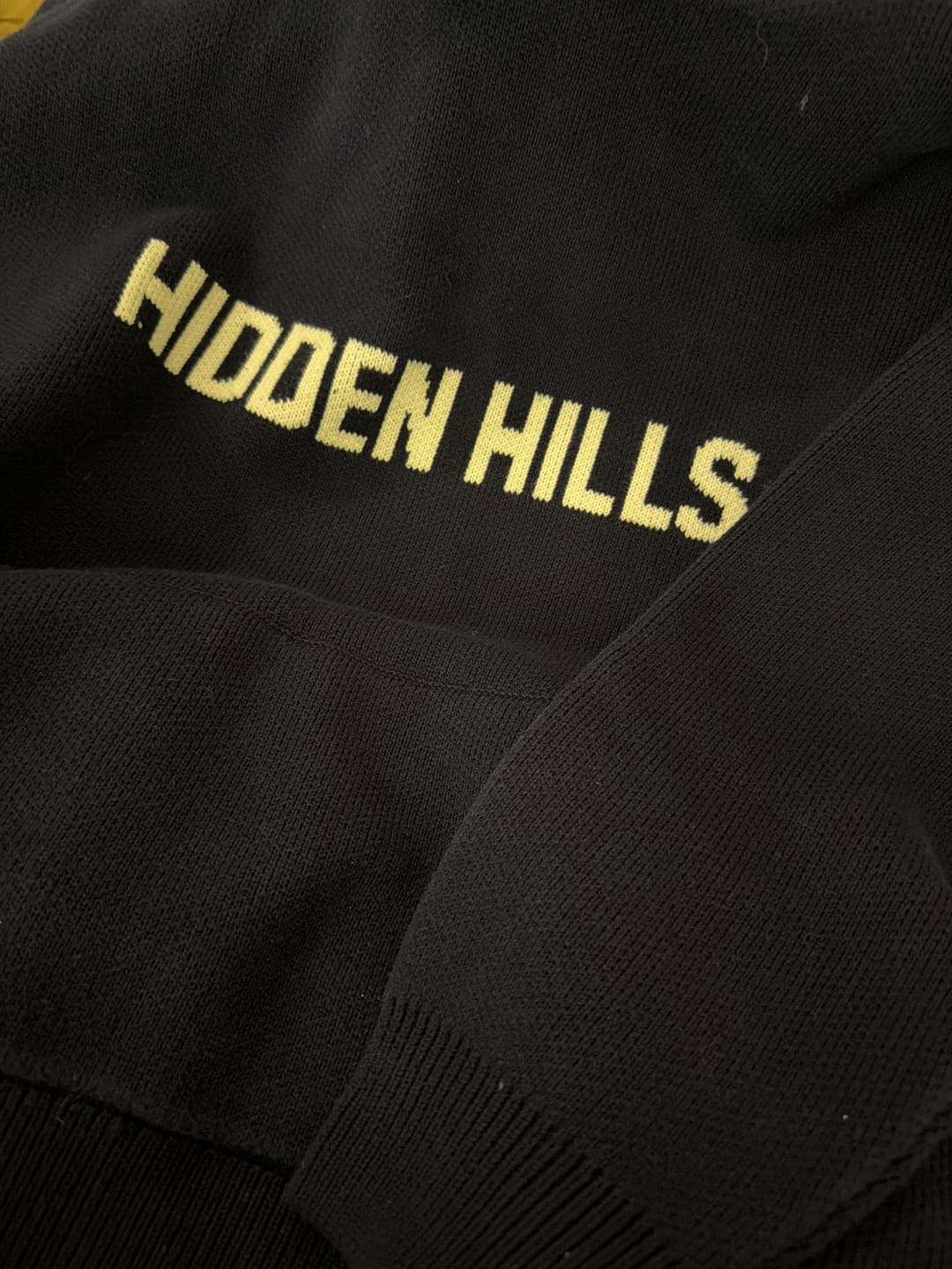 Kundenbewertung mit Foto von KNIT HOODIE NAVY