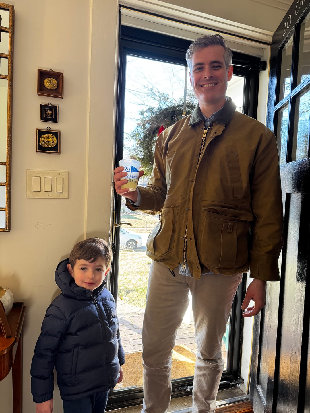 Customer photo review of Filson Waterproof Cotton Jacket