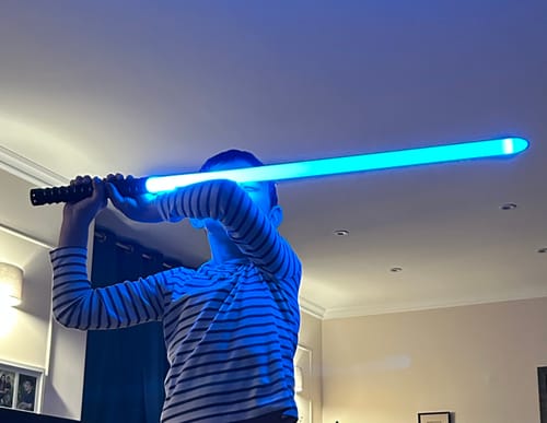 Customer photo review of Combat Saber - Model Sigma - Black (Clearance)