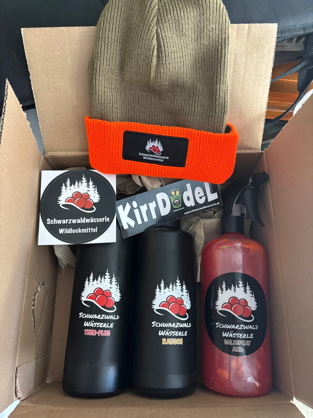 Customer photo review of Teer-Plus Wildlockmittel - Schwarzwild