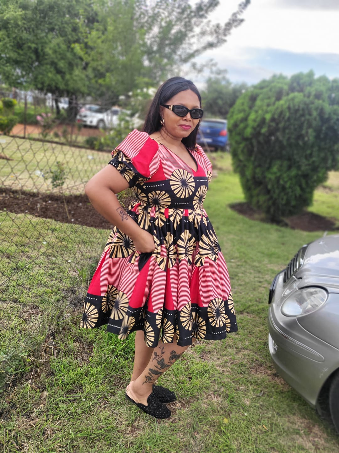 Customer photo review of Black Blanco Sunglasses