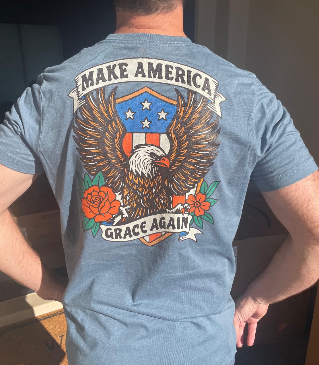 Customer photo review of Make America Grace Again Unisex T-Shirt