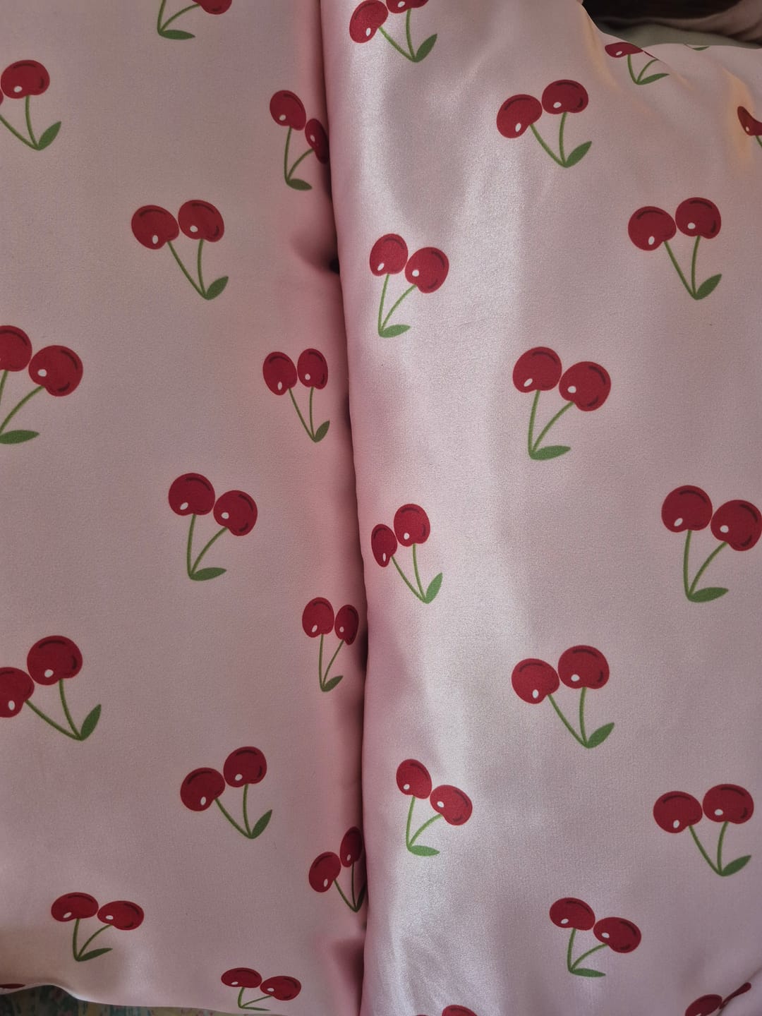 Customer photo review of Funda de Satín