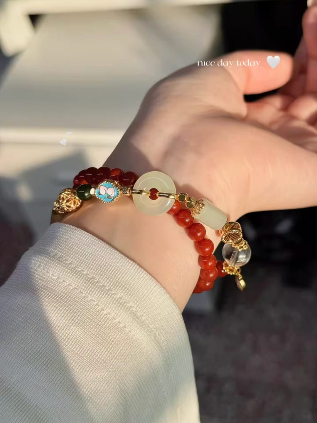 Customer photo review of Blessing of Horse Bracelet