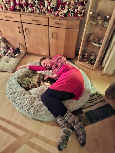 Customer photo review of Puppery Hundebett Wolke 7 - Das Original