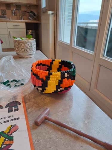 Customer photo review of Pixi Bear™ Ours Géant de 43 cm à Assembler