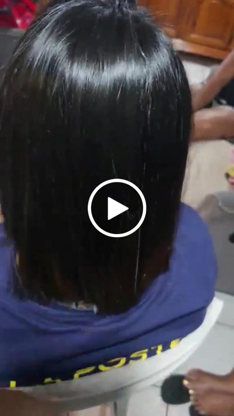 Customer video review of Lissage Signature.