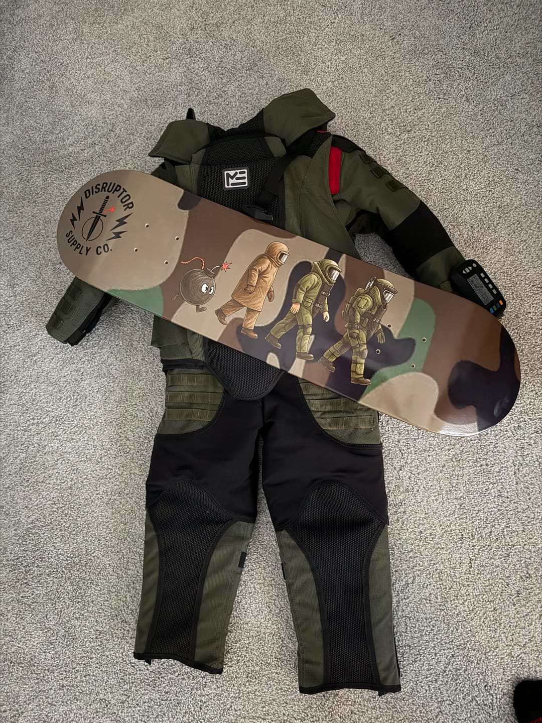 Customer photo review of Custom Personalize Your Own Skateboard 31" X 8"