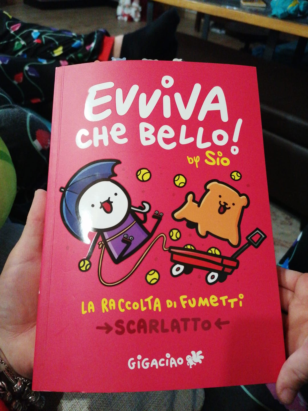 Customer photo review of Evviva che bello! - Scarlatto