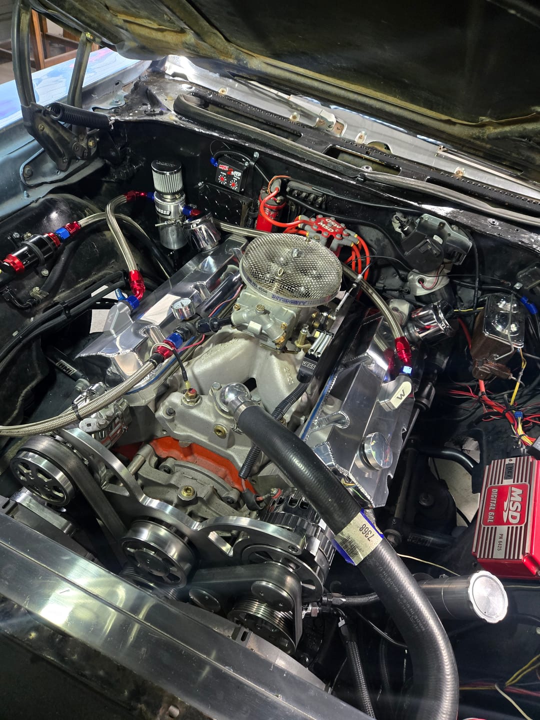 Customer photo review of Motion Raceworks Billet Valve Cover Breathers Clear Anodized (Pair)