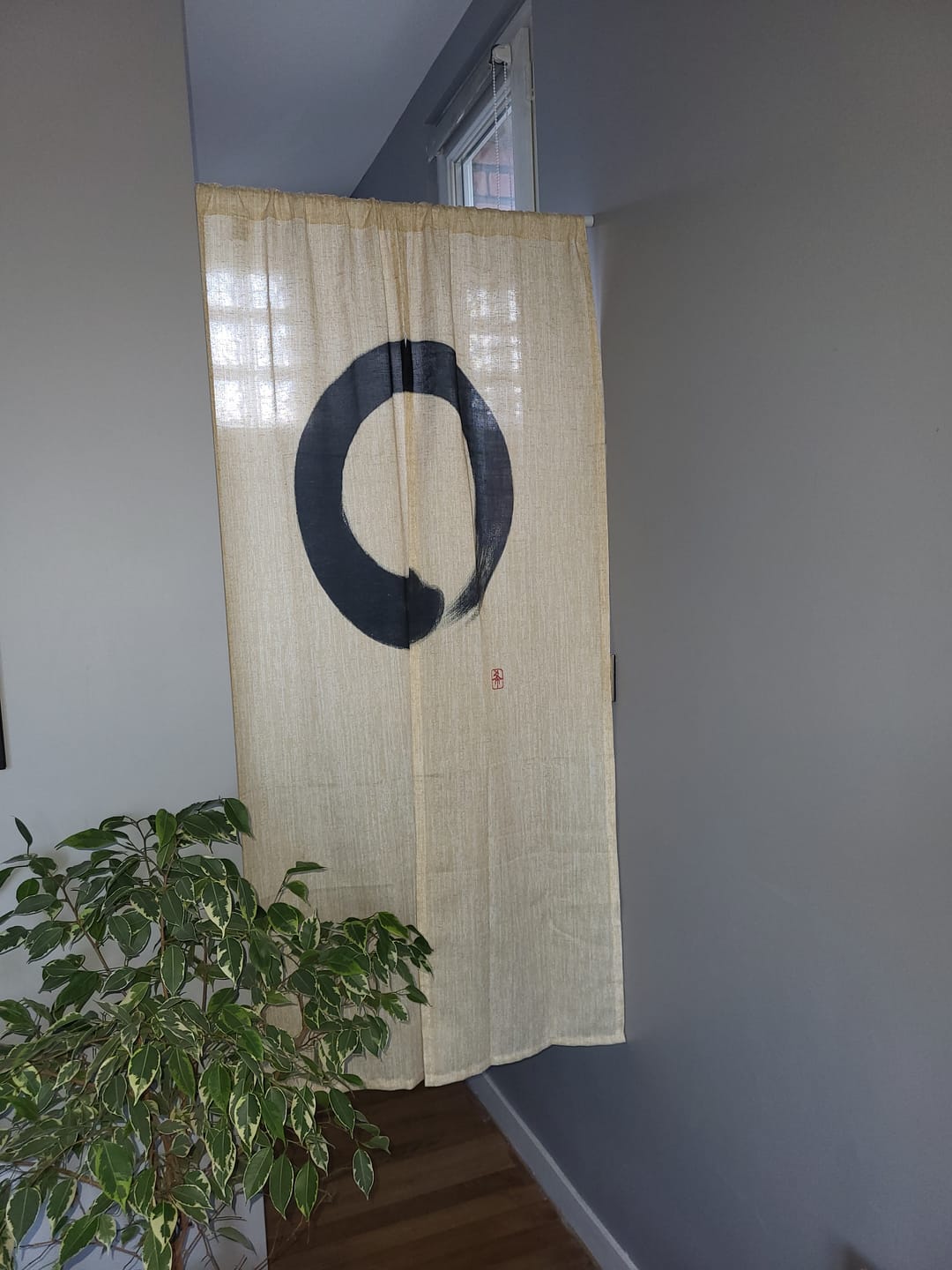 Customer photo review of Rideau Japonais Noren Zen