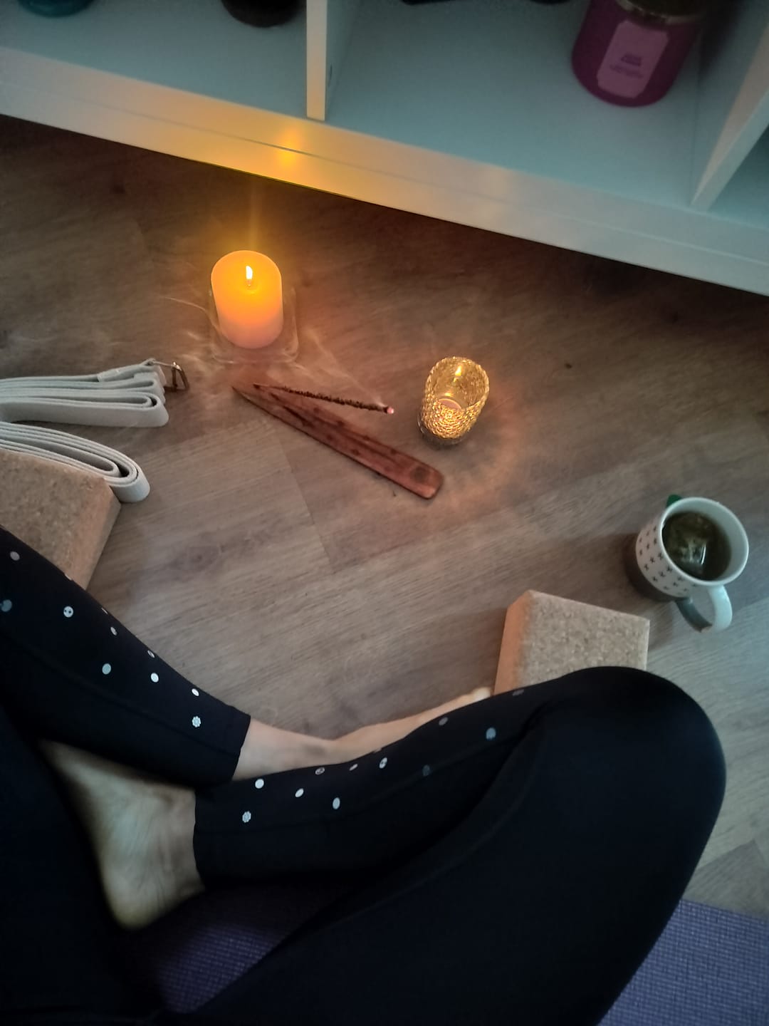 Customer photo review of Bloque de Yoga de Corcho