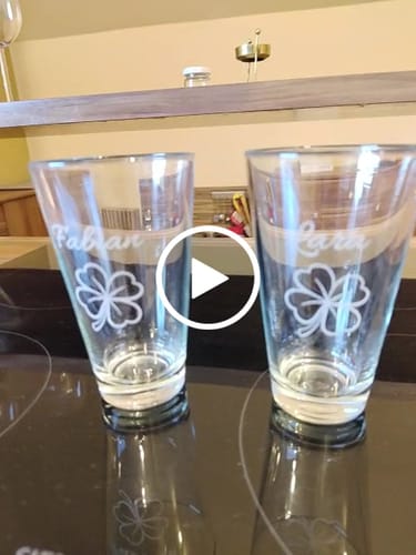 Kundenbewertung mit Video zu Leonardo Ciao Wasserglas mit Gravur - Motivauswahl mit Name