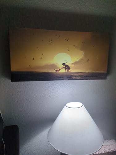 Customer photo review of A FRIENDSHIP CANVAS