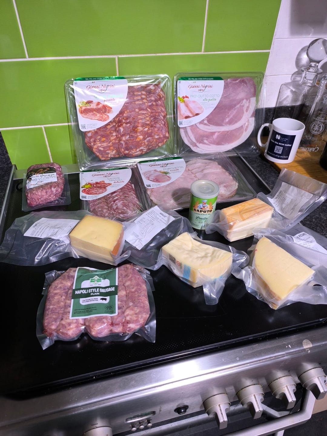 Customer photo review of Cheese & Meats Bundle